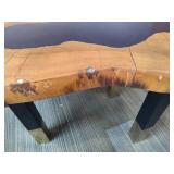 Unique Epoxy/Resin & Wood Side Table