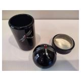 CORREIA Dragonfly Paperweight/Pencil Cup & Magnifying Glass