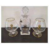 St. Louis Napoleon by BACCARAT Decanter & Glassware