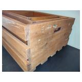 Assorted Wood Crates w/Handles