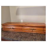 Two-Drawer Wood Dresser Enhancer