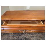 Two-Drawer Wood Dresser Enhancer