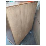 Wood Scalloped Rim Bookcase