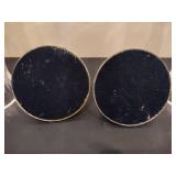 WATERFORD Crystal "Thomas Jefferson" Hurricane Candle Holders