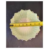 ANCHOR HOCKING Vintage Vitrock Lotus Blossom Leaf Plates