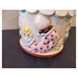 Vintage Ceramic Clown/Big Top Cookie Jar