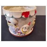 Vintage Ceramic Clown/Big Top Cookie Jar
