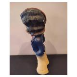 Chalkware Flapper Girl