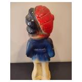 Chalkware Flapper Girl