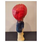 Chalkware Flapper Girl