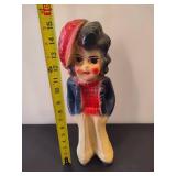 Chalkware Flapper Girl