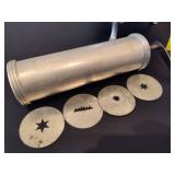 Vintage Colander & Asst Cookie Presses