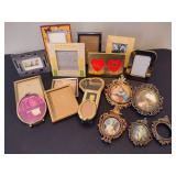 Lot of Assorted Small Picture Frames