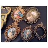 Lot of Assorted Small Picture Frames