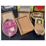 Lot of Assorted Small Picture Frames