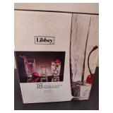 Libbey 18pc Glassware Set *New in Box*