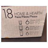 Libbey 18pc Glassware Set *New in Box*