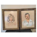 Large Framed Portraits