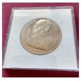 1974 New Zealand Commonwealth Games $1 Dollar