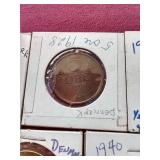 (5) Vintage Denmark Coins