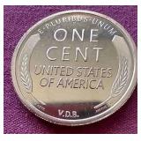 1 oz Copper Round - "1909-S VDB"