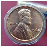 (2) 1964-D Penny Rolls - BU