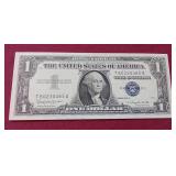 Gorgeous Crisp 1957 Silver Certificate $1 Note