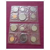1983 & 1984 Canada COTY Uncirculated Coin Sets