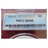 1924-S Peace Dollar - Lower Mintage