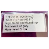 Medieval Hungary Holy Roman Empire Hammered Silver Coin
