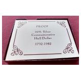 1982 Proof George Washington Commemorative Silver Half Dollar