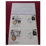 2004 P&D Louisiana Purchase Nickel 1st Day Covers