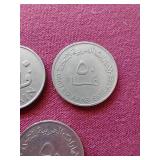 (7) Vintage Middle East Coins