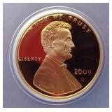 2009-S Lincoln Bicentennial Penny - ANACS PR70 DCAM