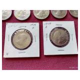 (10) Susan B Anthony Dollars