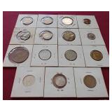 (15) Foreign Coins In Flips