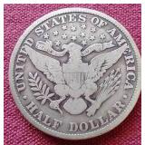 1906 Barber Half Dollar