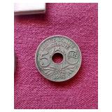 (4) Vintage French Coins