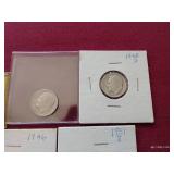 (10) 90% Silver Dimes