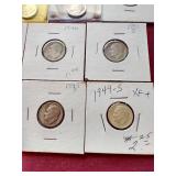 (10) 90% Silver Dimes