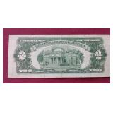 Nice 1928 Series $2 Note