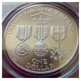 1994-W Vietnam Commemorative Silver Dollar - PCGS MS69