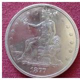 Awesome 1877 Trade Dollar