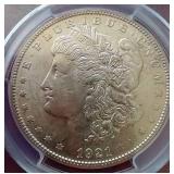 1921-S Morgan Dollar - PCGS MS63