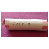1929-S Wheat Penny Roll