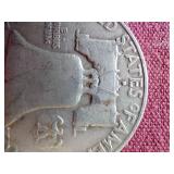 1957-D Franklin Half Dollar