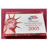 2005 U.S. Mint Silver Proof Set