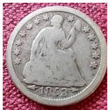 Rare 1853 Liberty Seated Half Dime