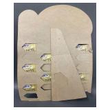 Vintage Shelby Double Edge Razor Blades Display