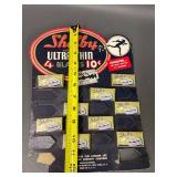 Vintage Shelby Double Edge Razor Blades Display